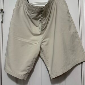 johnnie-O Light Tan Flat Front Shorts